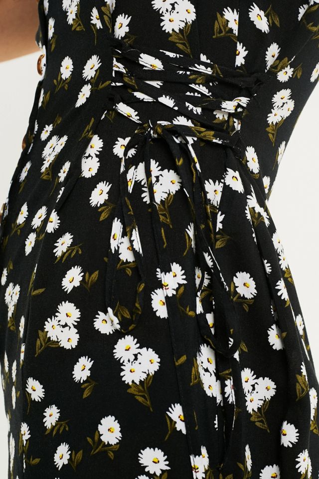 Urban Renewal Vintage Remnants Ditsy Daisy Jumpsuit #4