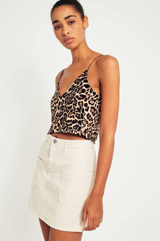 Urban Renewal Vintage Remnants Leopard Print Cami #2