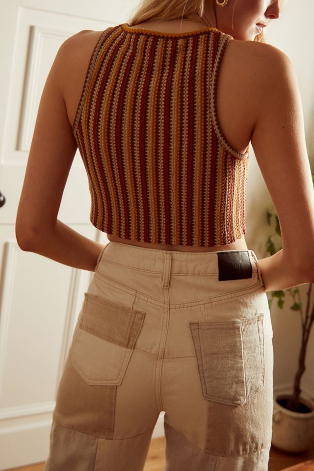 Urban Outfitters Archive Canotta a maglia a righe #2