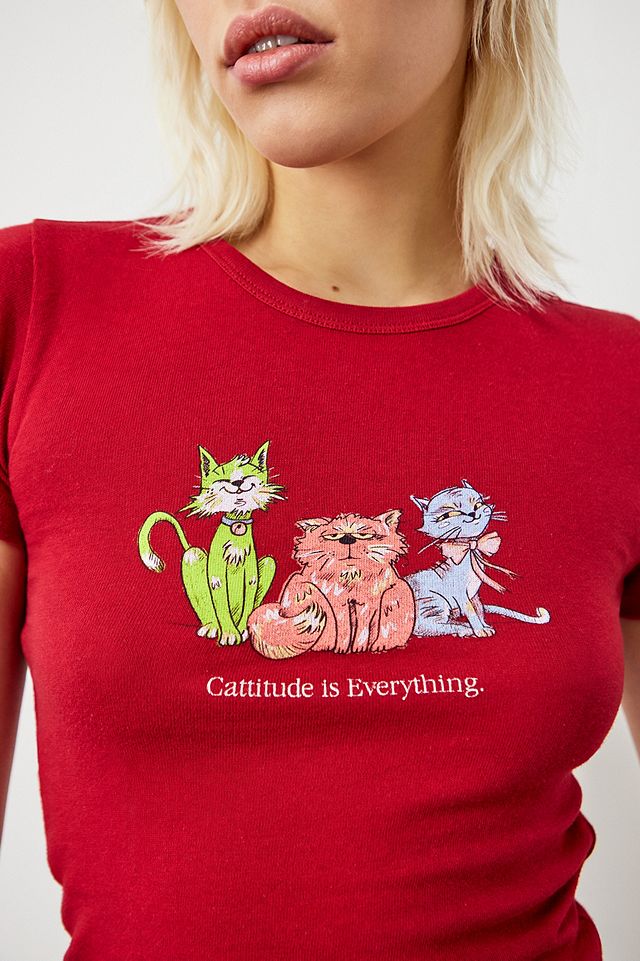 Archive At UO Cattitude Is Everything Baby T-Shirt