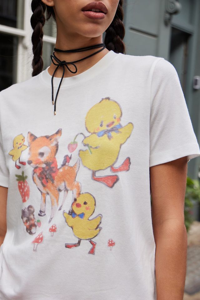 Archive At UO Deer And Duck T-Shirt
