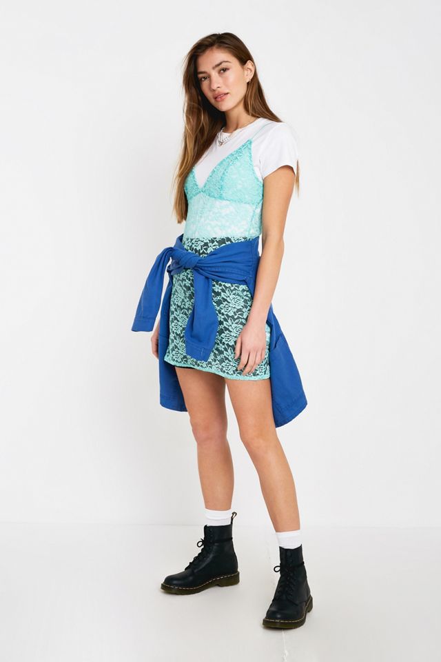 Urban Renewal Made From Remnants - Robe courte en dentelle #1