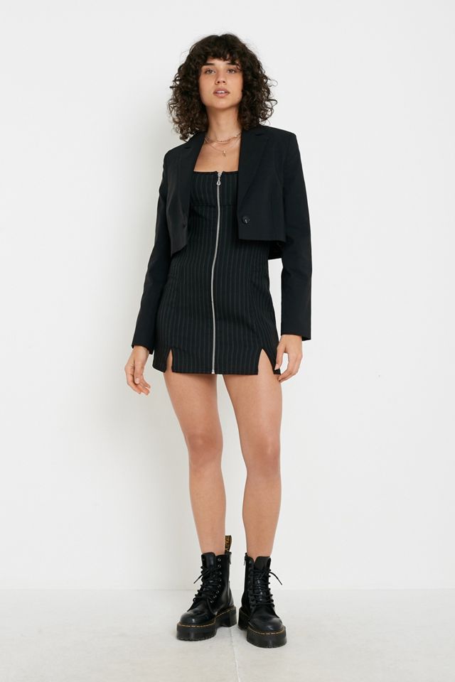 Urban Renewal Made From Remnants Iman Pinstripe Mini Dress #2