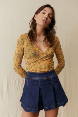 floral top urban outfitters