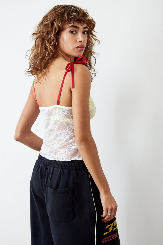 Archive At UO Ivory Lace Cami #3