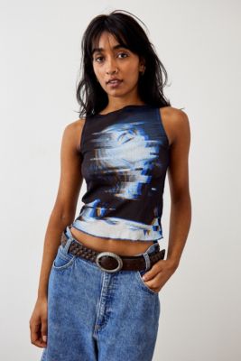 Women's Blue Tops | Blue Shirts, Corsets + More | Urban Outfitters UK