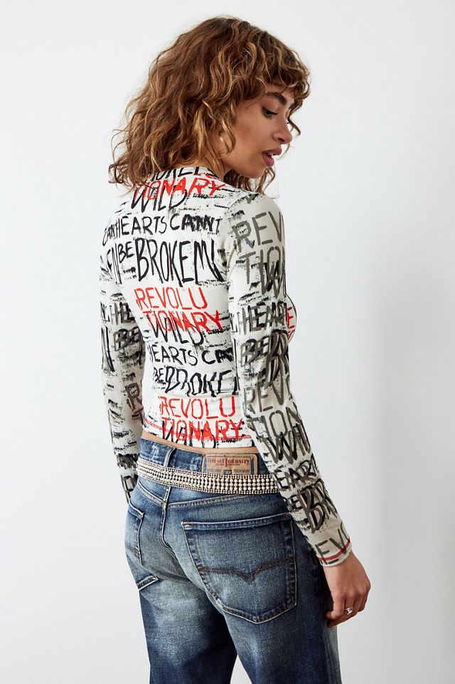 Archivo en UO Camiseta de manga larga Off-White Revolution  #3