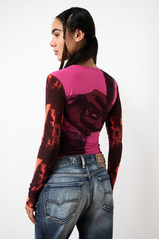 T-shirt à manches longues avec appliqué Kendrick Archive At UO #3