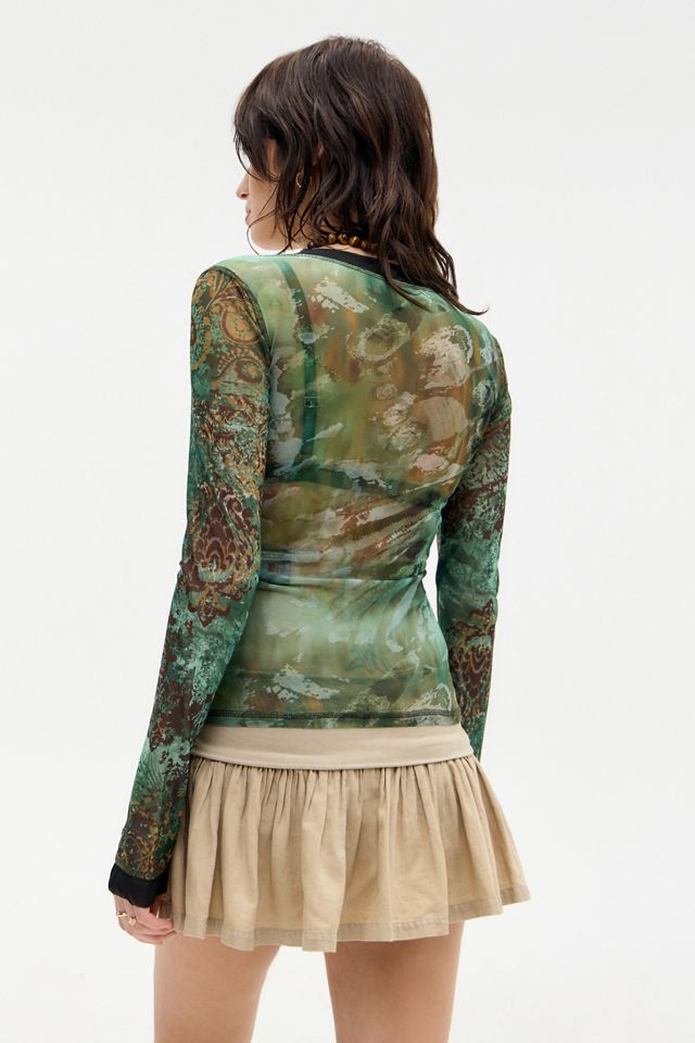 Archive At UO Kareem Maglia A Manica Lunga Con Lacci #3