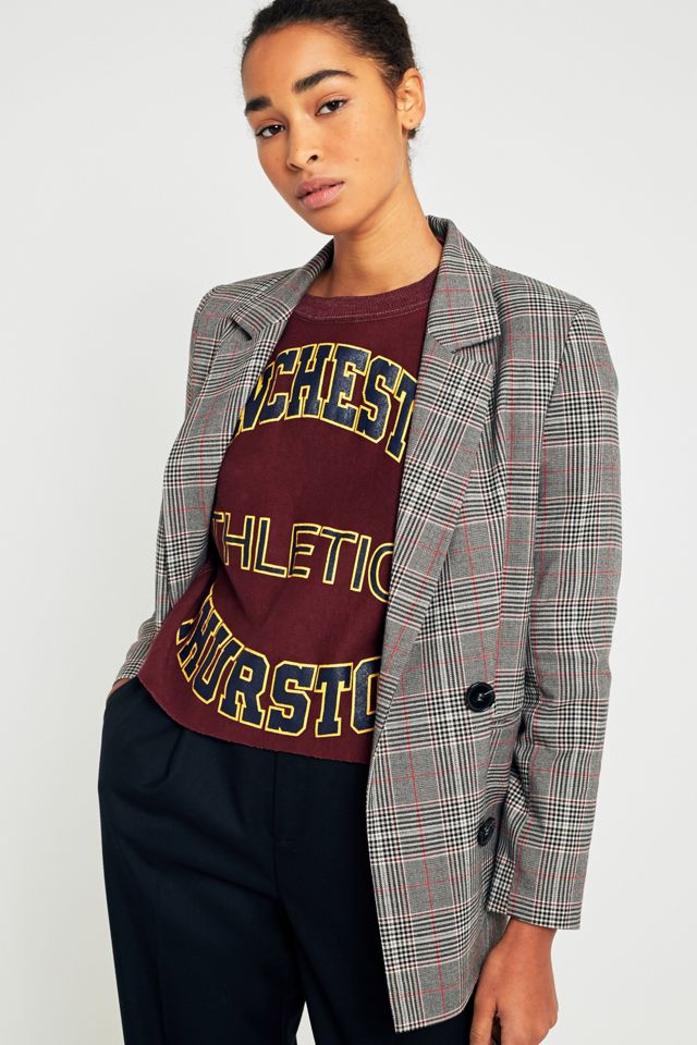 Urban Renewal Vintage Customised Overdyed Striped Sweatshirt #1