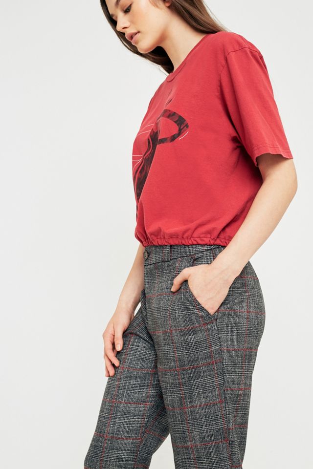 Urban Renewal Vintage Personalizzato Cropped Graphic Bubble Hem T-Shirt #2