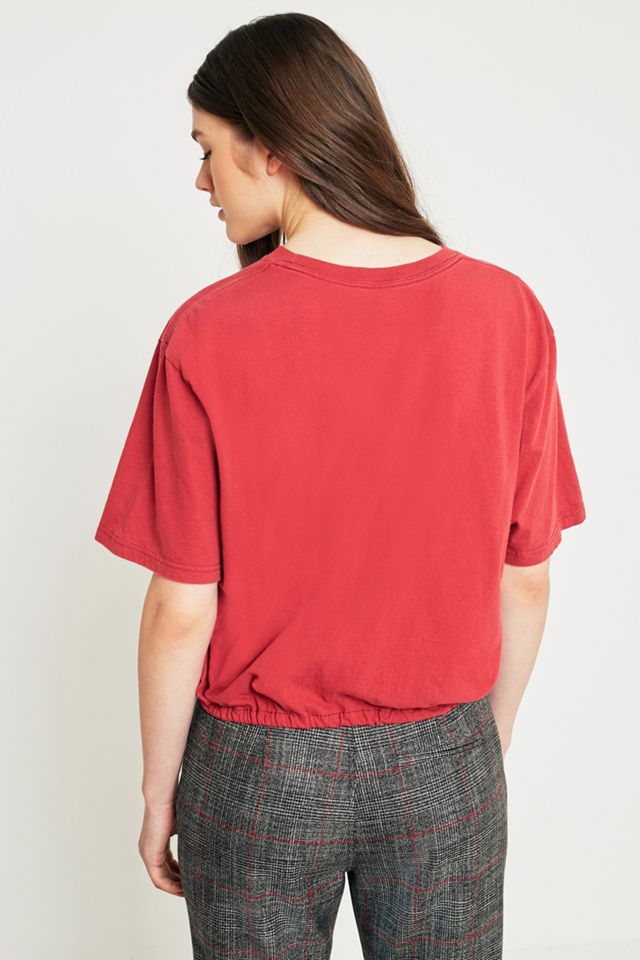 Urban Renewal Vintage Personalizzato Cropped Graphic Bubble Hem T-Shirt #3