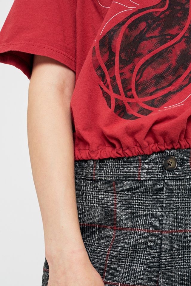 Urban Renewal Vintage Personalizzato Cropped Graphic Bubble Hem T-Shirt #4
