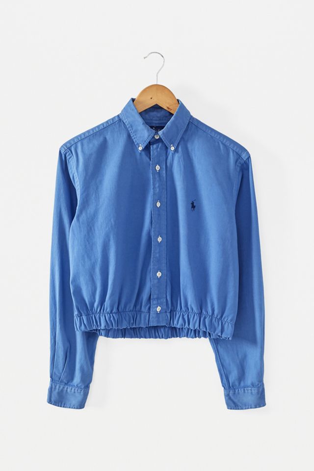 Urban Renewal Remade From Vintage - Chemise Ralph Lauren à ourlet boule #1