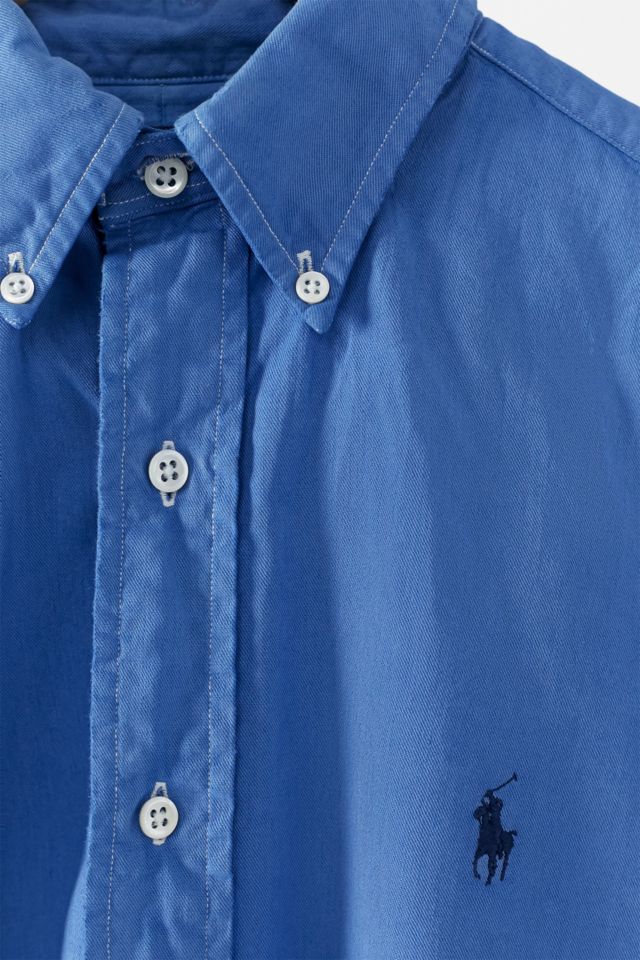 Urban Renewal Remade From Vintage - Chemise Ralph Lauren à ourlet boule #2