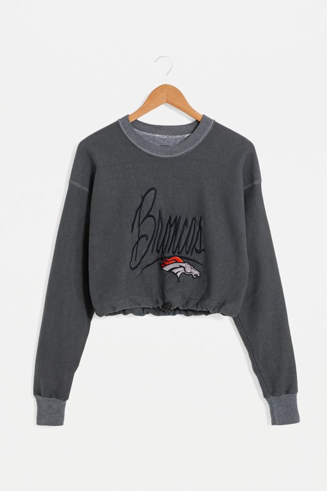 Urban Renewal Remade From Vintage Teal Sports Bungee Sweatshirt #1