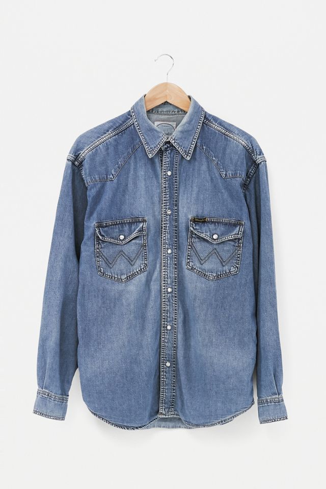 Urban Renewal Vintage - Chemise en denim à manches longues, style Western #1