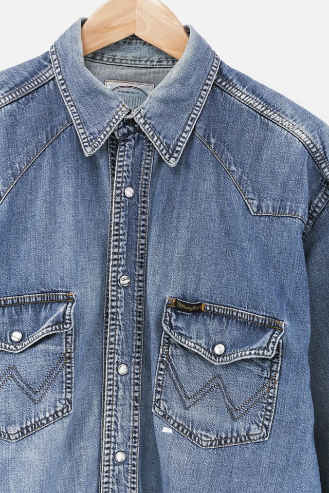 Urban Renewal Vintage - Chemise en denim à manches longues, style Western #2