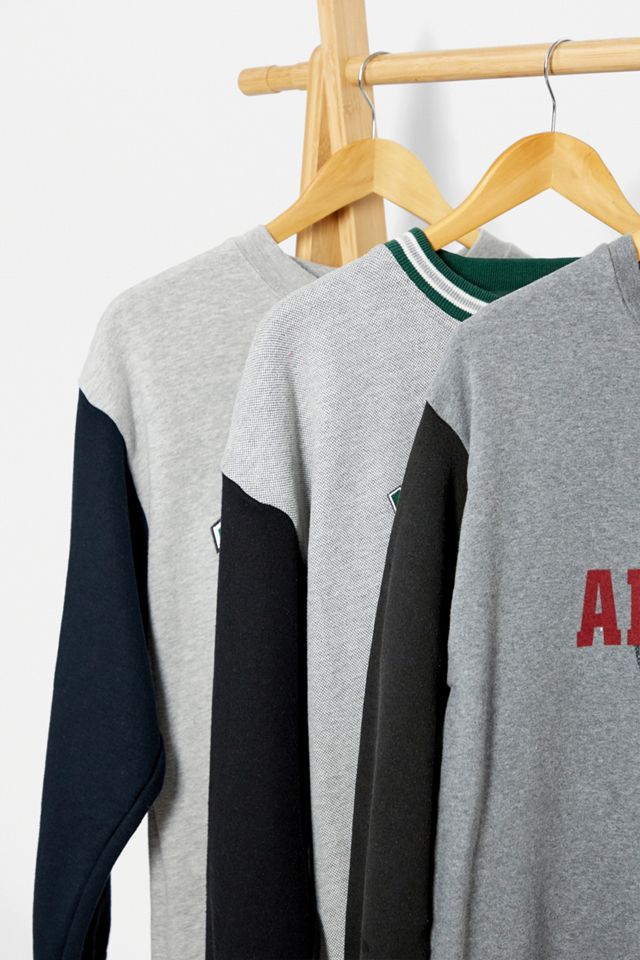 Urban Renewal Remade From Vintage Grey & Black Sleeve Swap Sweatshirt