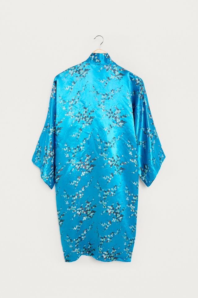 Urban Renewal One-Of-A-Kind – Kimono aus Seide mit Print #2