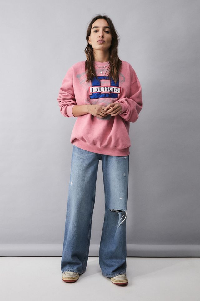 Urban Renewal Remade From Vintage - Sweatshirt universitaire teint rose #4