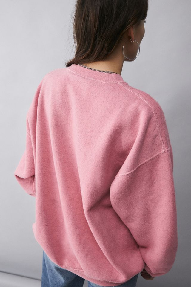Urban Renewal Remade From Vintage - Sweatshirt universitaire teint rose #5