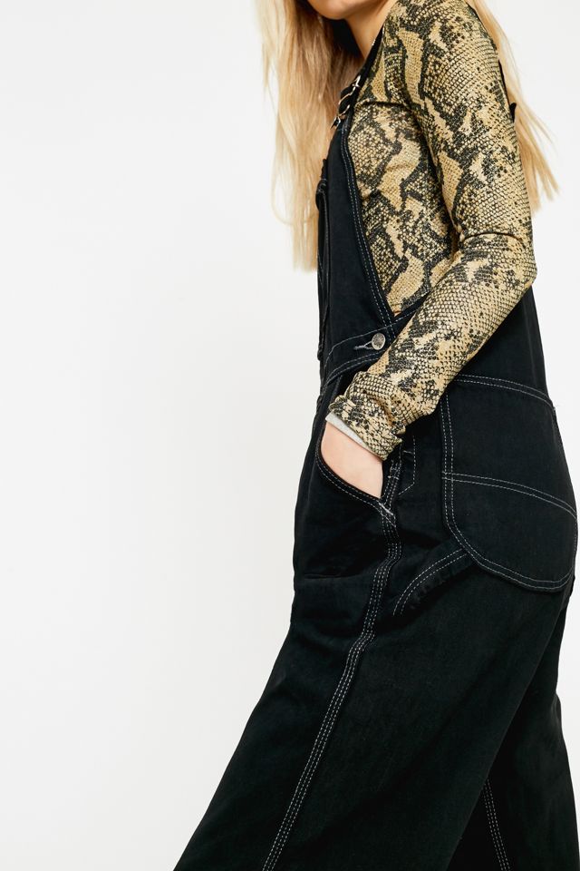 Urban Renewal Vintage Customised - Salopette surteinte noire  #2