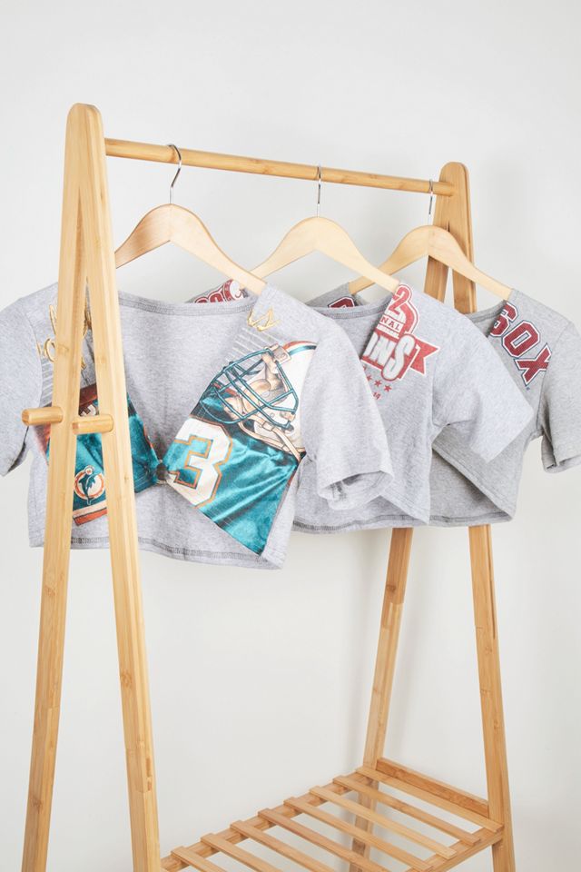 Urban Renewal Remade From Vintage Light Grey Graphic O-ring T-Shirt #1