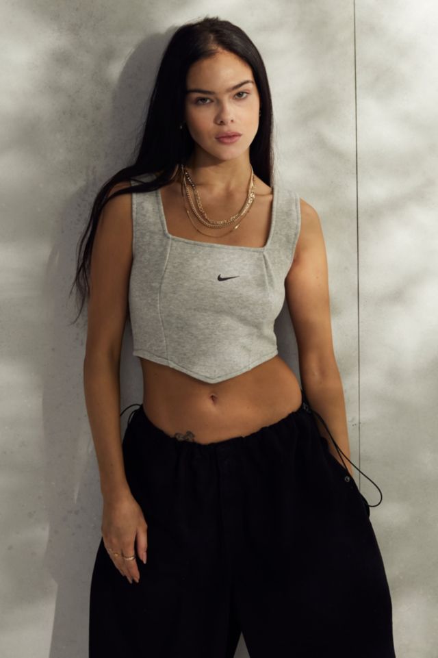 Urban Renewal Remade From Vintage Grey Nike Corset