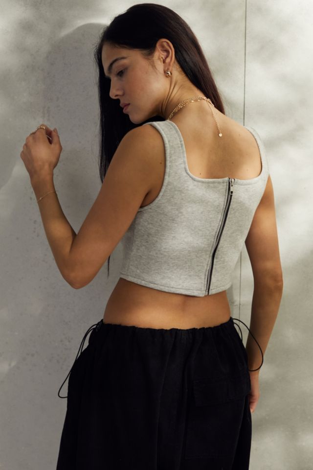 Urban Renewal Remade From Vintage Grey Nike Corset