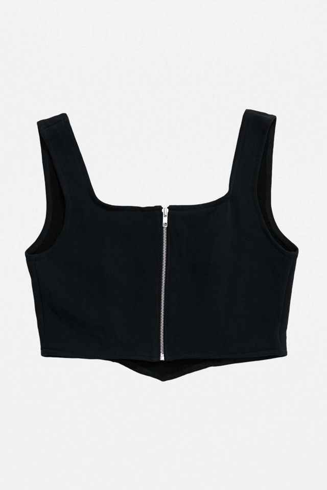 Urban Renewal Remade From Vintage - Corset griffé noir #5