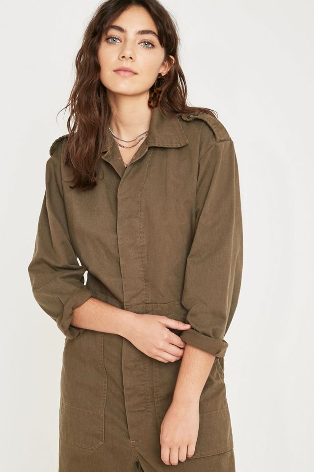 Urban Renewal Vintage Customised – Gebleichter Military-Coverall #3