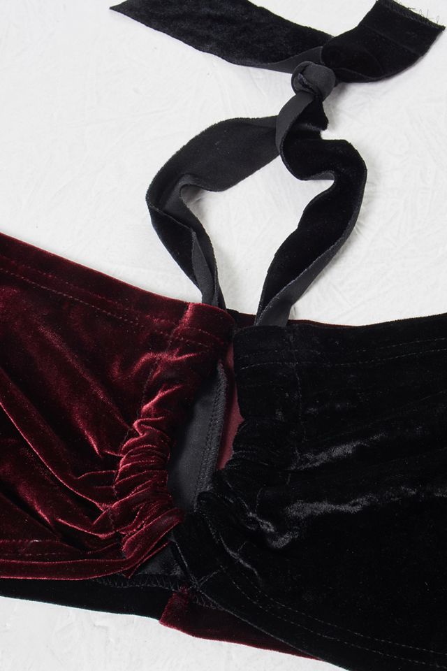 Urban Renewal Remade From Vintage Velour Tube Top #1
