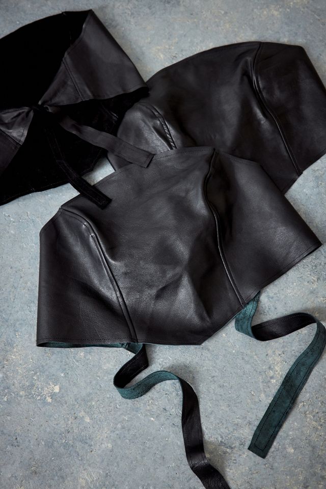 Urban Renewal rehecho de tubo de tetas de cuero vintage #1