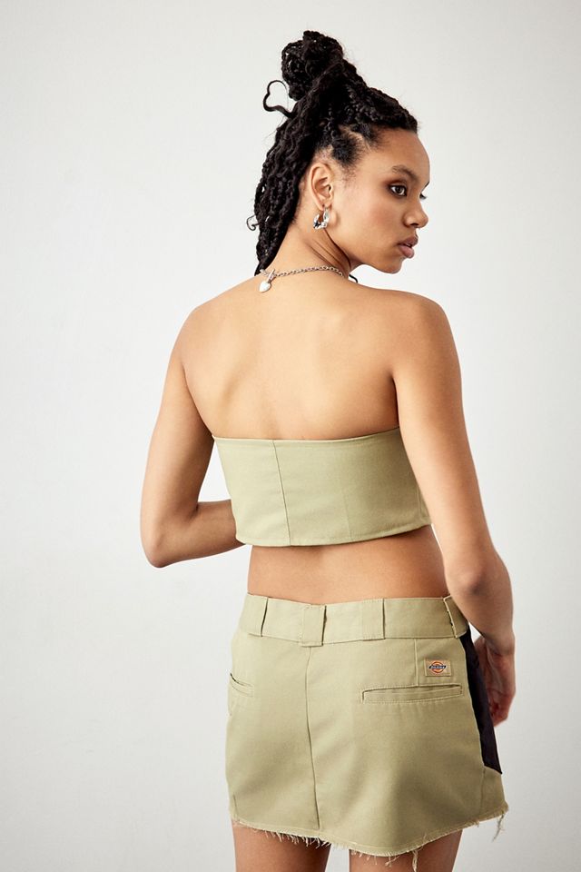 Urban Renewal Remade From Vintage Beige Dickies Corset #3