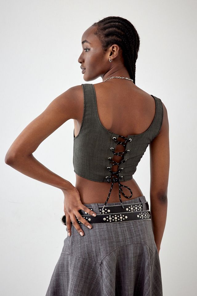 Urban Renewal rifatto dal corsetto antracite vintage #3