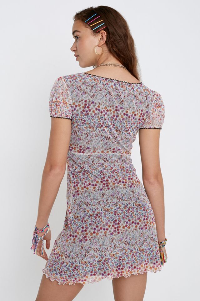 Urban Outfitters Archive - Robe en voile à fleurs #3