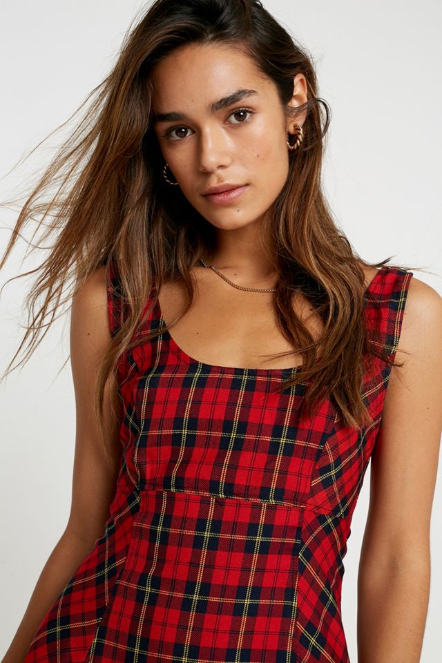 Urban Outfitters Archive Bernice Check Mini Dress #2