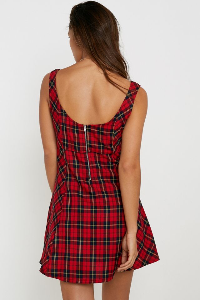 Urban Outfitters Archive Bernice Check Mini Dress #3