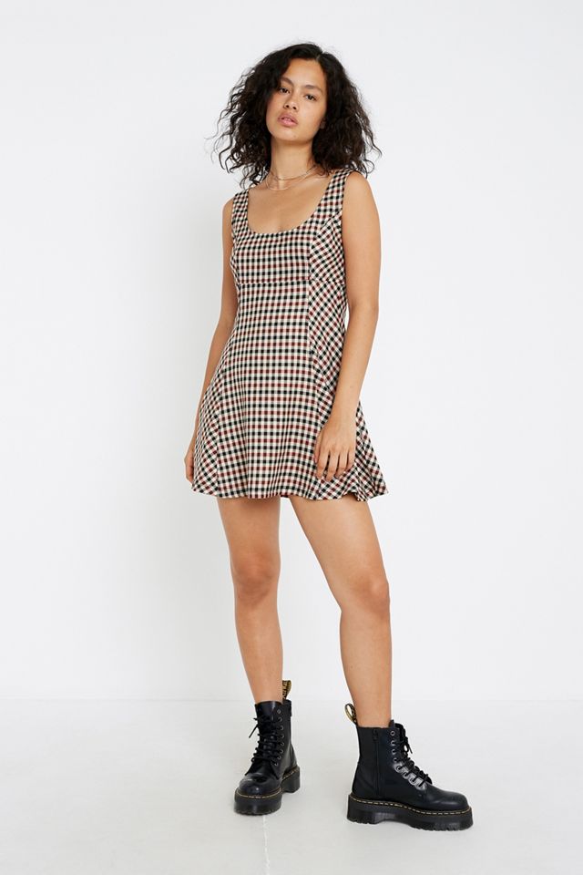 Urban Outfitters Archive Bernece Check Mini Dress #2