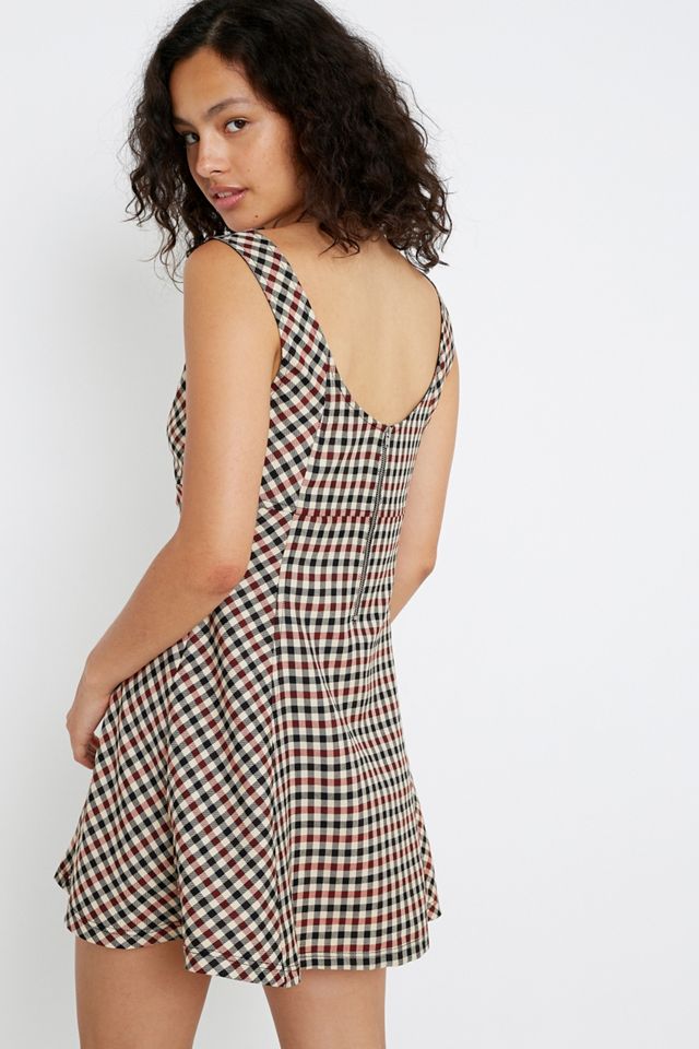 Urban Outfitters Archive Bernece Check Mini Dress #3