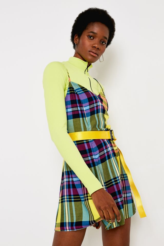 90s discount checkered dress