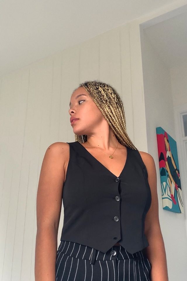 Urban Outfitters Archive Black Waistcoat #2