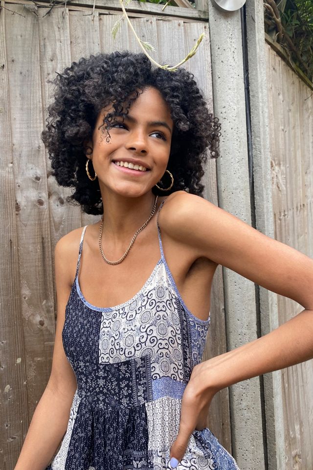 Urban Outfitters Archive Patchwork Print Elcie Dress #1
