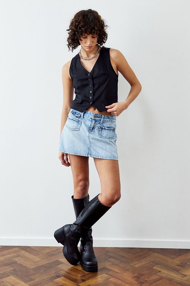 Urban Outfitters Archive Button-Up Waistcoat | Urban Outfitters UK