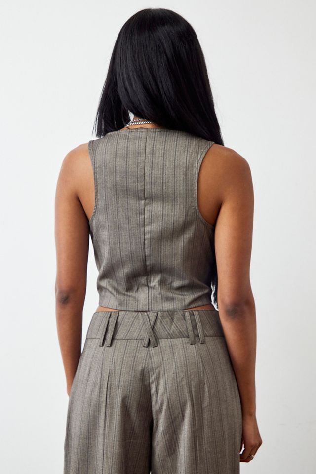  Archive At UO Brown Miranda Gilet  #3
