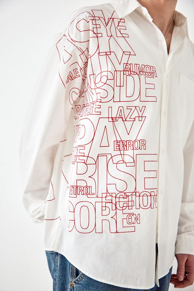 Archive At UO Dona Print Shirt #7