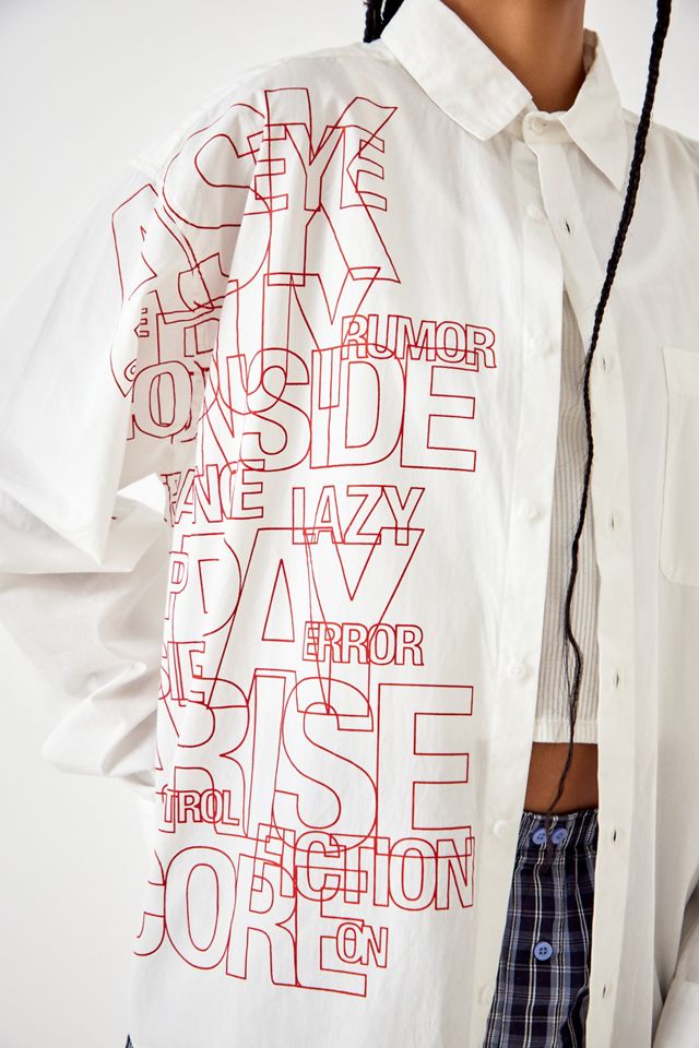 Archive At UO Dona Print Shirt #8