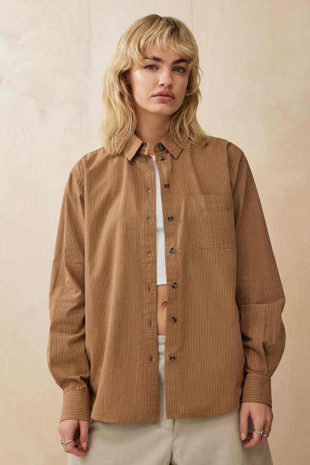 Archive At UO Mini Check Shirt #2