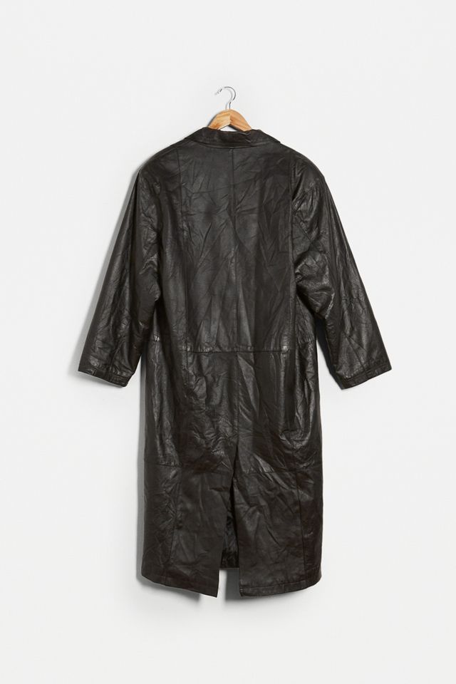Urban Renewal Vintage - Trench en cuir noir #2